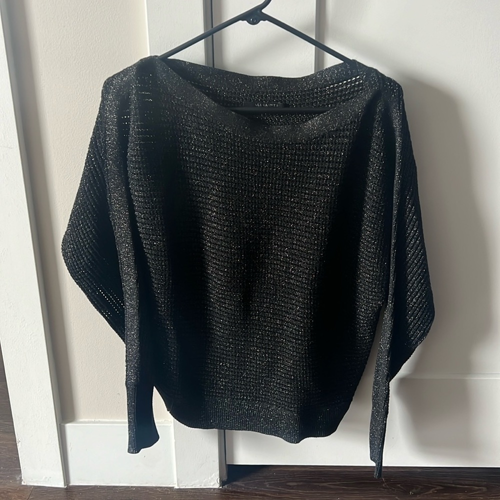 All Saints Elle Metallic Jumper Sweater